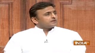 Akhilesh Yadav in Aap ki Adalat Part 1  India TV [upl. by Hasin]