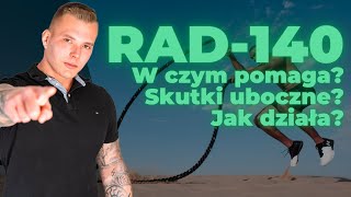 RAD  140  Jak działa RAD140 W czym pomaga RAD140 i z czym go łączyć [upl. by Wu]