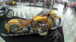 IMIS 2024 Motorcycle Show Custom and Vintage bikes [upl. by Eiggem]