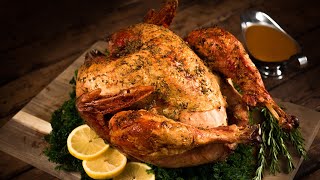 Garlic and Herb Butter Roasted Turkey  CharBroil [upl. by Joey]