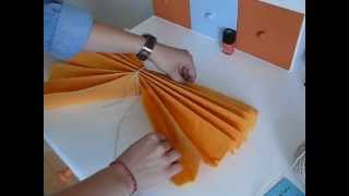 DIY Déco  Pompon en papier de soie [upl. by Eiliab835]