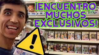 ¡CAZANDO Funko Pops ÉPICO en VARIAS JUGUETERÍAS en búsqueda del MEWTWO y MUCHAS figuras EXCLUSIVAS [upl. by Niggem841]