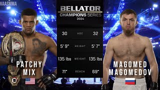 PATCHY MIX VS MAGOMED MAGOMEDOV FULL FIGHT BELLATOR CHAMPIONS SERIES PARIS [upl. by Montgomery]