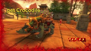 VSRO New pet crocodile attack🔥  Selling 🔥 Silkroad Online 3D [upl. by Thorlay923]