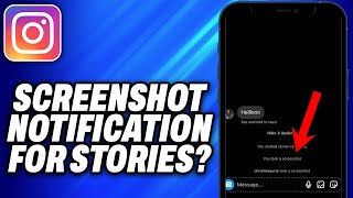 Does Instagram Notify When You Screenshot A Story 2024  Easy Fix [upl. by Hollis]