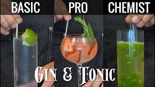 Gin amp Tonic  3 Ways [upl. by Qulllon]