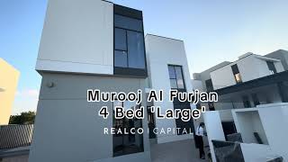 First look at 4 Bed Villas in Murooj Al Furjan I Handover soon [upl. by Atinnor]