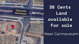 Land available for Sale  Vijayawada West Bypass road side bit near Gannavaram [upl. by Leiba248]