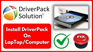 How to install driver pack on laptop by DVD  How to install driver windows 7  Driver pack fix [upl. by Polly88]