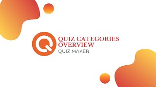 WordPress Quiz Maker Quiz Categories Overview [upl. by Avika]