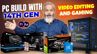 Intel 14th Gen PC Build Guid  Best PC Build 2024 [upl. by Weikert]