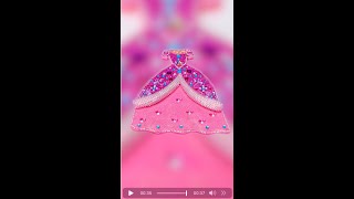 👠👗👑 Stwórzmy różowy brokatowy strój dla Ariel Rękodzieło z gliny rękodzieło DIY [upl. by Jilly]