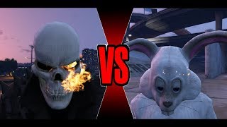 Ghost Rider VS Bunnyman  Death Battle GTA 5 [upl. by Holton]