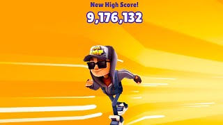 SUBWAY SURFERS 9000000 SCORE [upl. by Enihpad126]