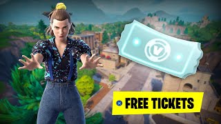 HOW TO GET MORE FREE RETURN  REFUNDS TICKET IN FORTNITE CHAPTER 4 FULL REFUND TICKET TUTORIAL [upl. by Adirf]