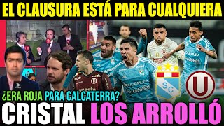 ¿UNIVERSITARIO SE DESPIDE DEL CLAUSURA ¿CRISTAL SIGUE VIVO PRENSA ANALIZA LA VICTORIA CELESTE [upl. by Nyltiac]