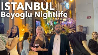 Istanbul Nightlife District 2023 Turkey [upl. by Oirramed]