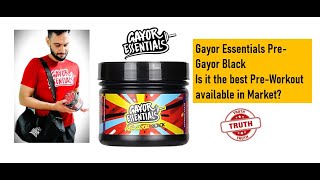 GAYOR ESSENTIALS PREGAYOR BLACK  LONG TERM REVIEW AND MY HONES OPINIONS gayoressentials prewor [upl. by Erika]