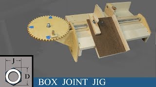 Box Joint Jig for Miter Saw [upl. by Wynny43]