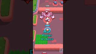 Mr P Porter Vs Boss brawlstars shorts [upl. by Noirb382]