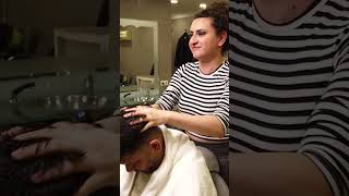 💈ASMR BARBER HEAD MASSAGE [upl. by Emanuela623]