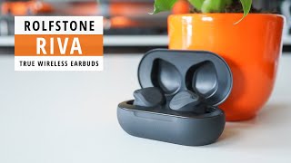 ROLFSTONE RIVA True Wireless Earbuds REVIEW  BEST BUDGET Wireless Earbuds of 2020 [upl. by Lolly775]