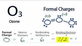 Calculating O3 Formal Charges Calculating Formal Charges for O3 Ozone [upl. by Othella]