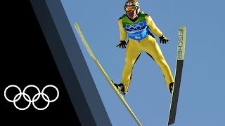 Top 3 Olympic Ski Jumping appearances [upl. by Ainat759]