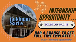 Goldman Sachs 2024 Summer Internship  BEB Tech 2025 And 2026 Batch Eligible  Any Stream Eligible [upl. by Neltiac195]