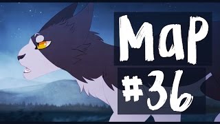 The Five Giants  Warrior Cats MAP 36 REDO Timelapse [upl. by Blalock]