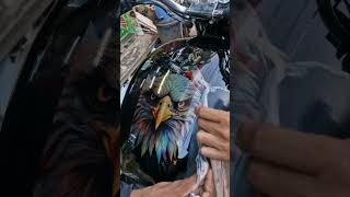 Bullet Lamination bikemodification shortsvideoviral shortsviral shortsvideo shorts foryou [upl. by Aikemat568]