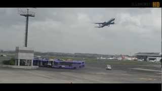 Missed Landing Boeing 777 British Airways at Mumbai Airport [upl. by Danni]