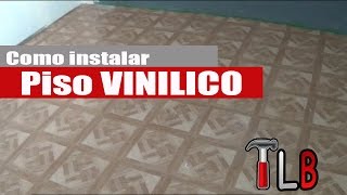 Como instalar Piso vinilico Auto adherible [upl. by Landau]