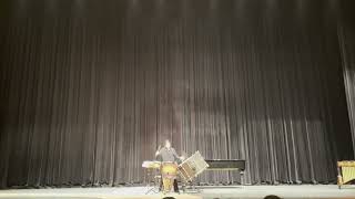 Rebonds B for Solo PercussionIannis Xenakis  황온서On Seo Hwang [upl. by Flanna396]