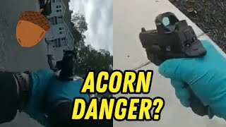 BODYCAM Officer Shoots at Unarmed Man After Confusing An Acorn For Gunshots [upl. by Gnous442]