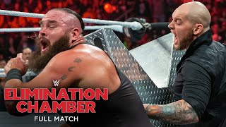 FULL MATCH  Braun Strowman vs Baron Corbin – No DQ Match WWE Elimination Chamber 2019 [upl. by Durwood653]