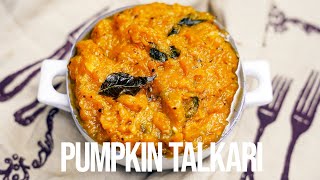 Pumpkin TalkariTakari Recipe A simple yet delicious vegetable curry [upl. by Fadiman517]