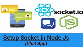 Setup Socket in Node Js  API  1  Chat App Node Js  React Js Hindi [upl. by Esylle]