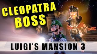 Luigis Mansion 3 Cleopatras Mummy ghost boss 10F  How to beat the Floor 10 Tomb Suites boss [upl. by Atterbury104]