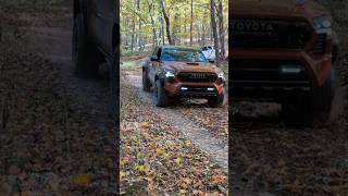 Toyota Tacoma TRD Pros Coming Down the Trail [upl. by Niki781]