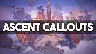 Ascent Callout Guide VALORANT 2023 [upl. by Nickerson145]