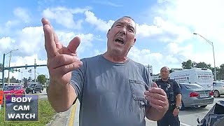 Man Thinks He Can Bully His Way Out of DUI [upl. by Allicserp758]