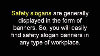 safety slogans [upl. by Vaios]