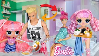 OMG Family Long Life Movie  LOL Family Hanging Out  Doll Family Going Swimming [upl. by Haze]