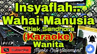 KEAGUNGAN TUHAN Karaoke Religi  Nada Wanita  BESDO [upl. by Lletniuq]