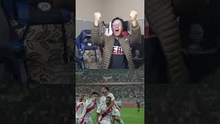 REACCION AL GOL DE MIGUEL ARAUJO Y TRIUNFO DE PERU SOBRE URUGUAY SOY HINCHA DE PERU [upl. by Enialem988]