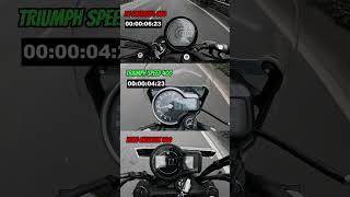 Triumph Speed 400 vs RE Guerilla 450 vs Hero Mavrick 440 comparison [upl. by Husain]