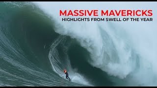 MASSIVE MAVERICKS HIGHLIGHTS Biggest Swell of the Year 12282023 FULL EDIT  Mavericks Awards [upl. by Swart783]