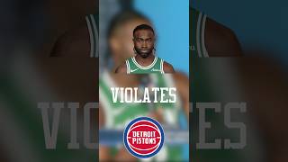 Jaylen Brown Violates Detroit Pistons nba basketball bostonceltics [upl. by Ellak]