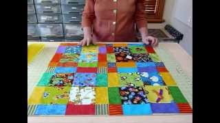 How to have Fun with Novelty 5quot squares  Quilting Tips amp Techniques 062 [upl. by Jammin]